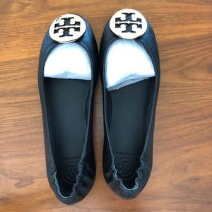 Tory Burch Minnie Travel Ballet with Metal Logo